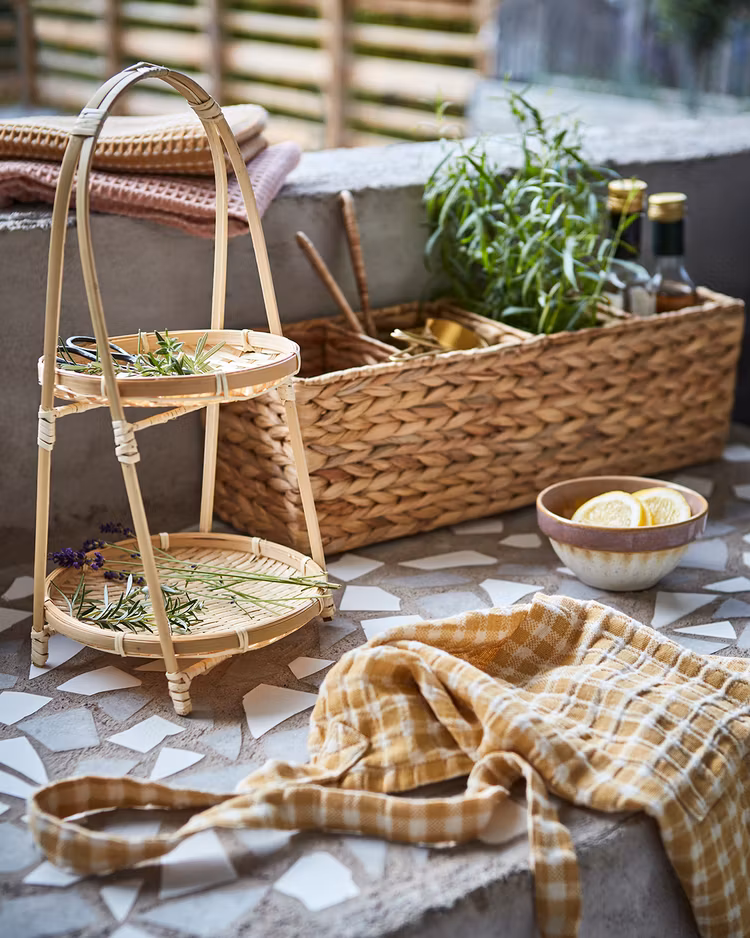 Korg med fack, COLLECT, Natur