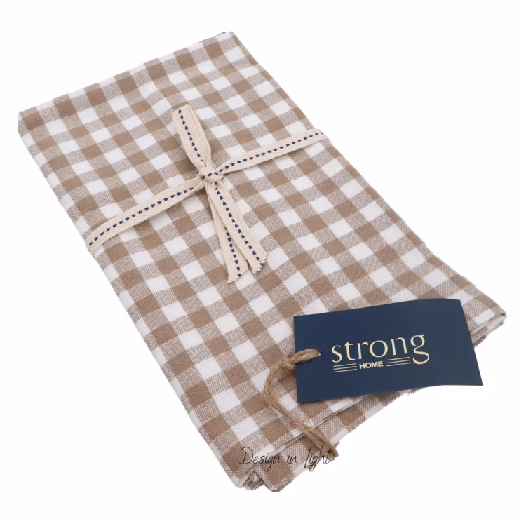 Servett - Gingham Check - 2-pack