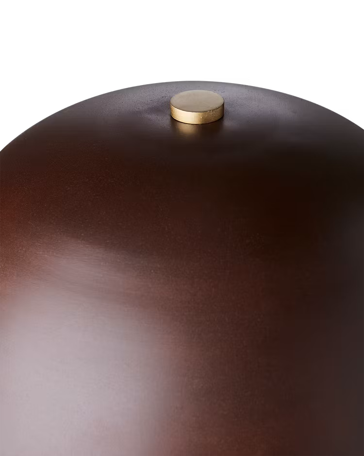 Bordslampa FUNGI, M, Brun