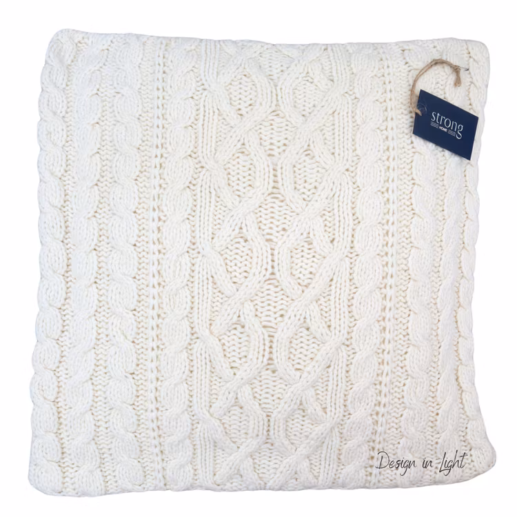 Kuddfodral Cable Knit