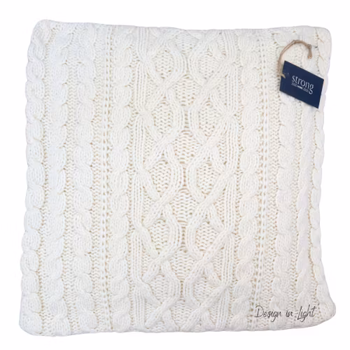 Kuddfodral Cable Knit