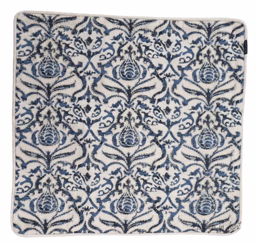 Kuddfodral Indigo Paisley