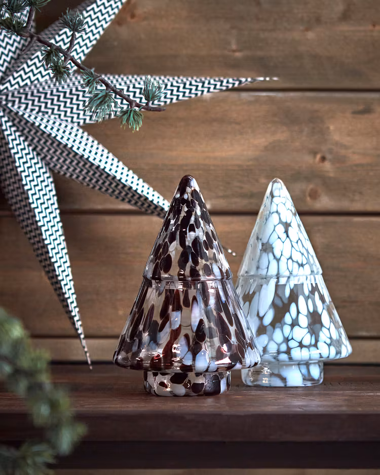 Skål med lock - PARTY , Vit/isblå