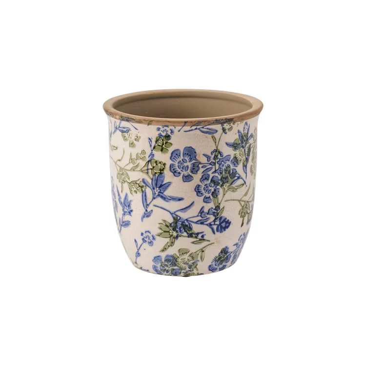 Kruka ANITA, Blå/grön