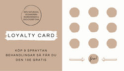 Loyalty card - 25x