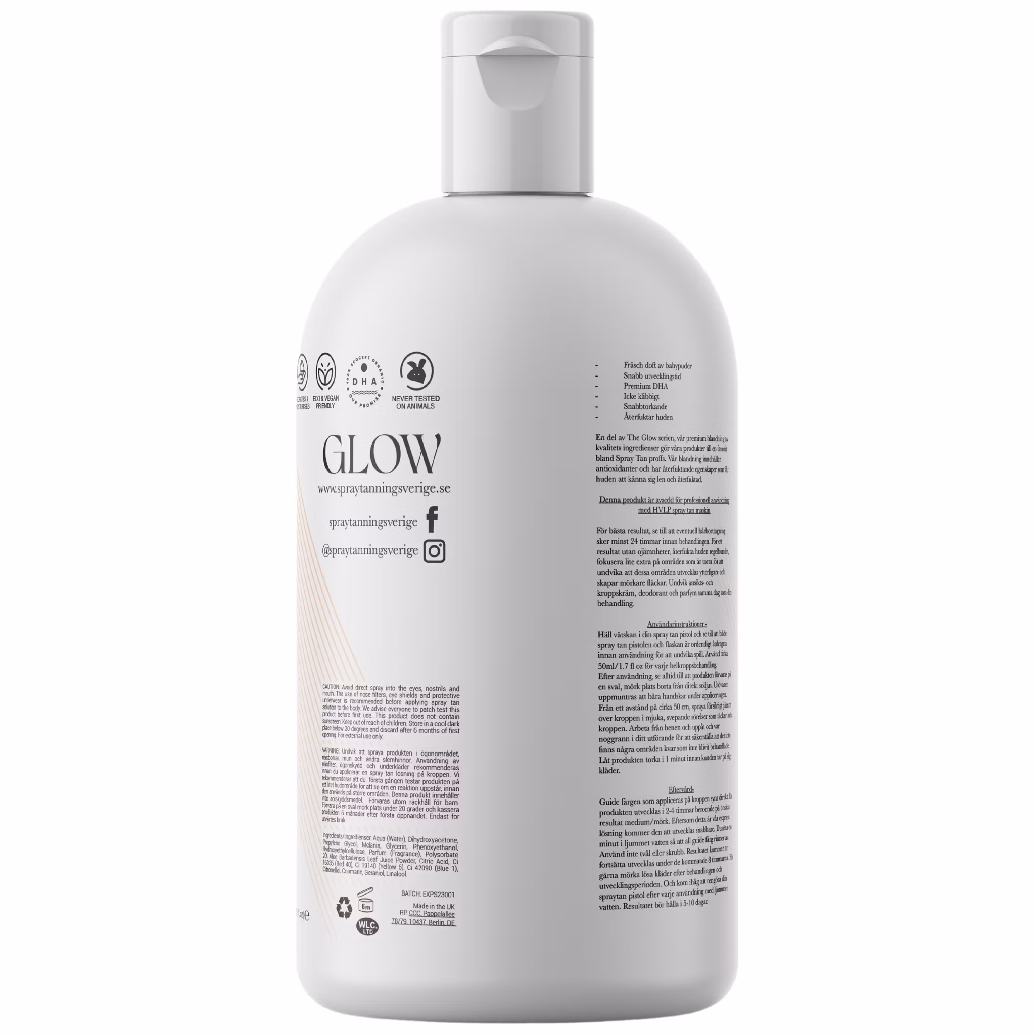 Spraytan Glow Express - Medium/Mörk