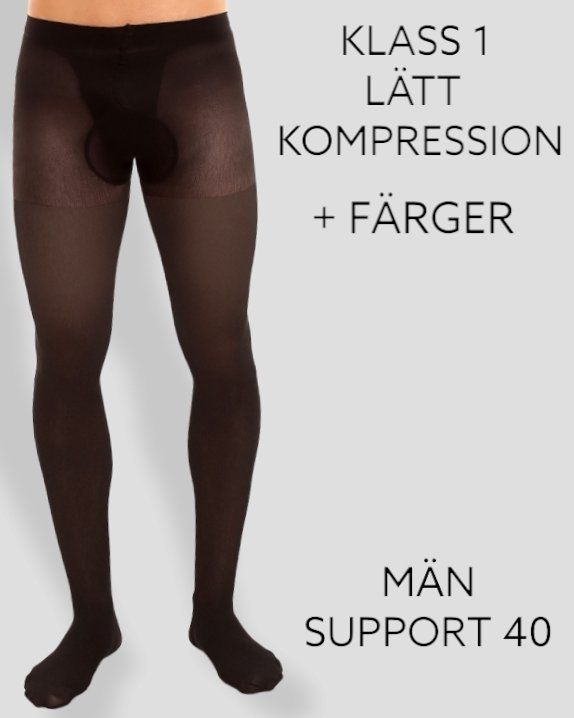 MÄN SUPPORT 40 - Stora strumpbyxor