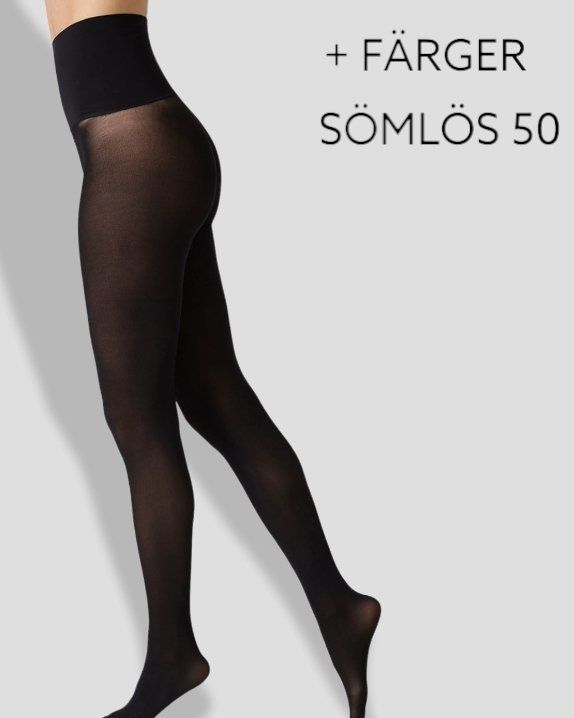 SÖMLÖS 50 - Stora strumpbyxor