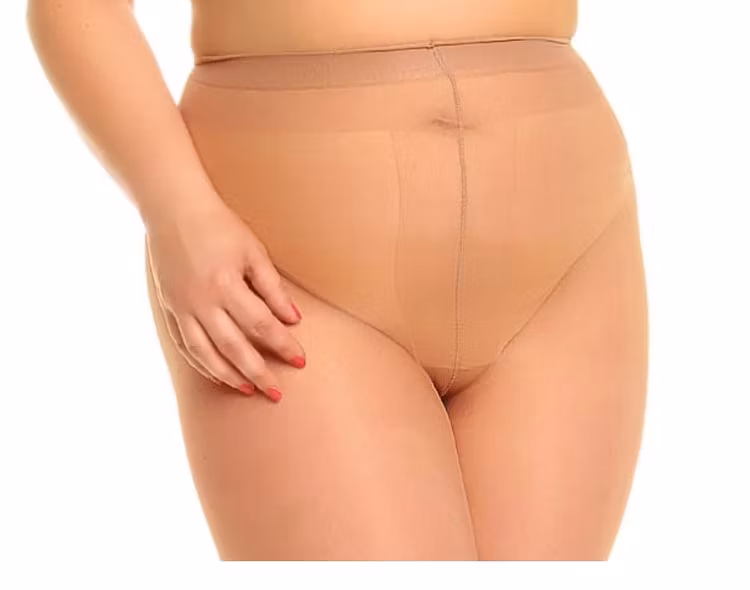 Strumpbyxor Open wear 20 den brun utan gren  XL
