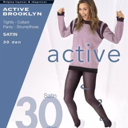 Strumpbyxa Active Brooklyn 30 den svart XL