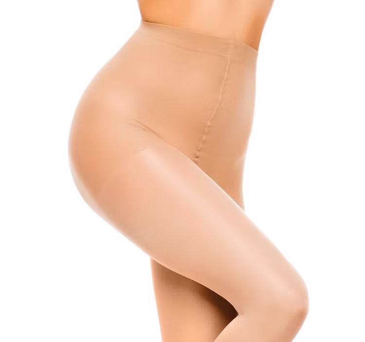 Strumpbyxa satin 40 den brun 2 XL