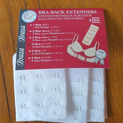 BH förlängare 3 rader i vit färg från Braza