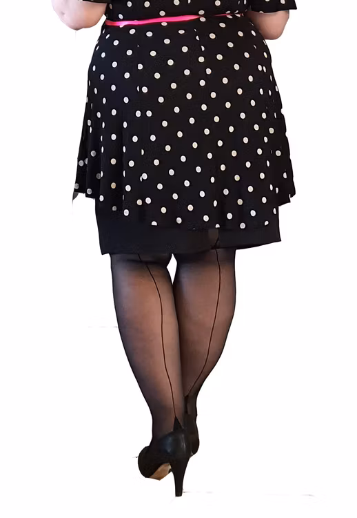 Stay Up Couture med synlig söm 20 den 2 XL  svart