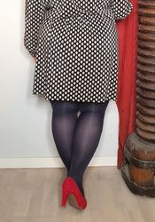 Strumpbyxa blå/svart 60 den Dublin 3 XL