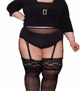 Höfthållare svart 1xl
