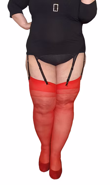 Perfect 20 röd stocking Large