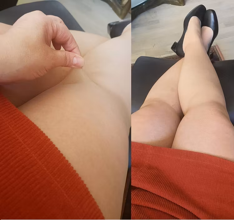 BRUN STRUMPBYXA I PLUS SIZE STORLEK TUNN STORASTRUMPBYXOR BRIGHTON