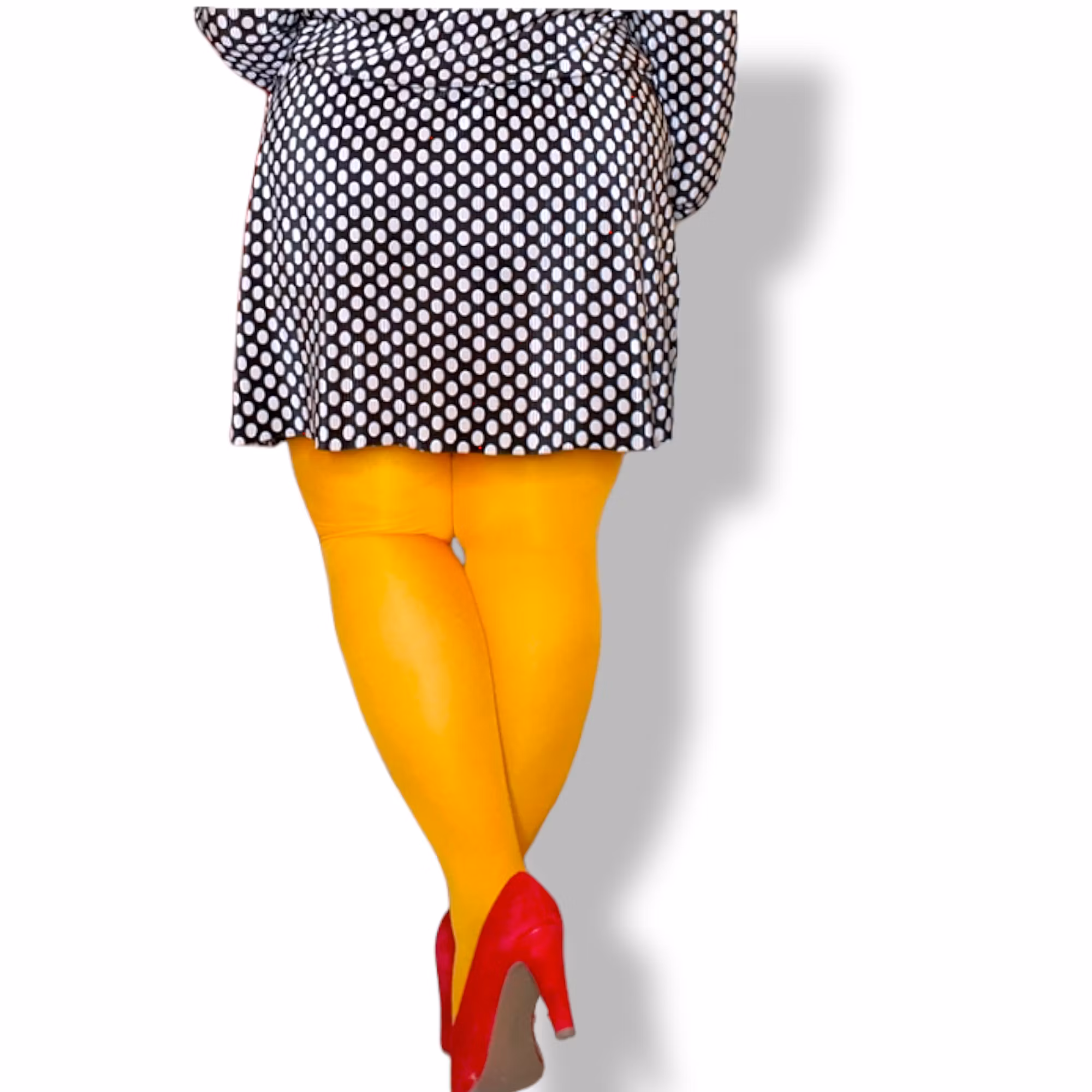 gula strumpbyxor stora storlekar plus size