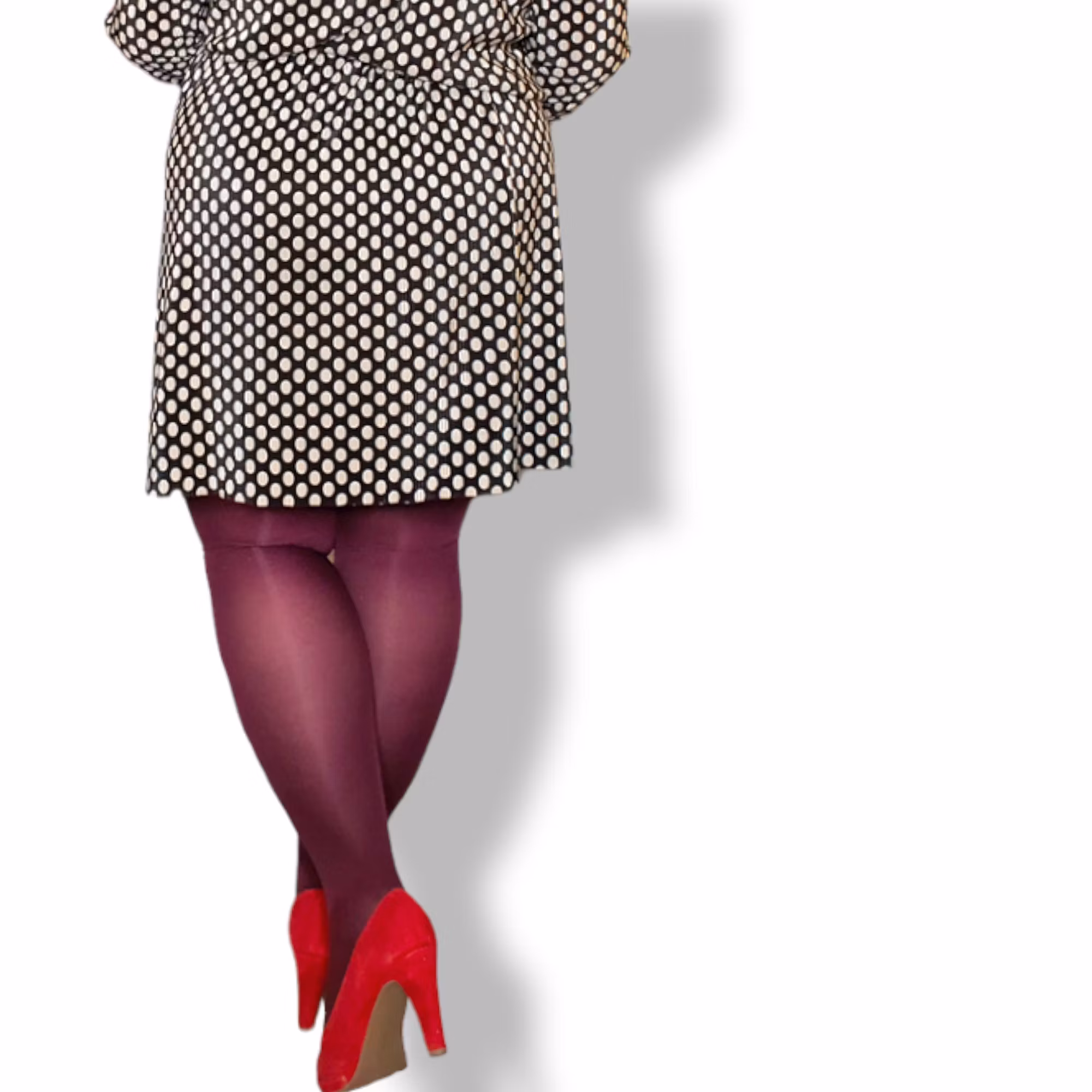Strumpbyxa Plum plommon 60 den Dublin 3 XL