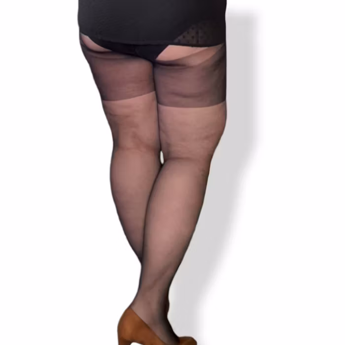 Madison svart strumpbyxa  20 den 4xl