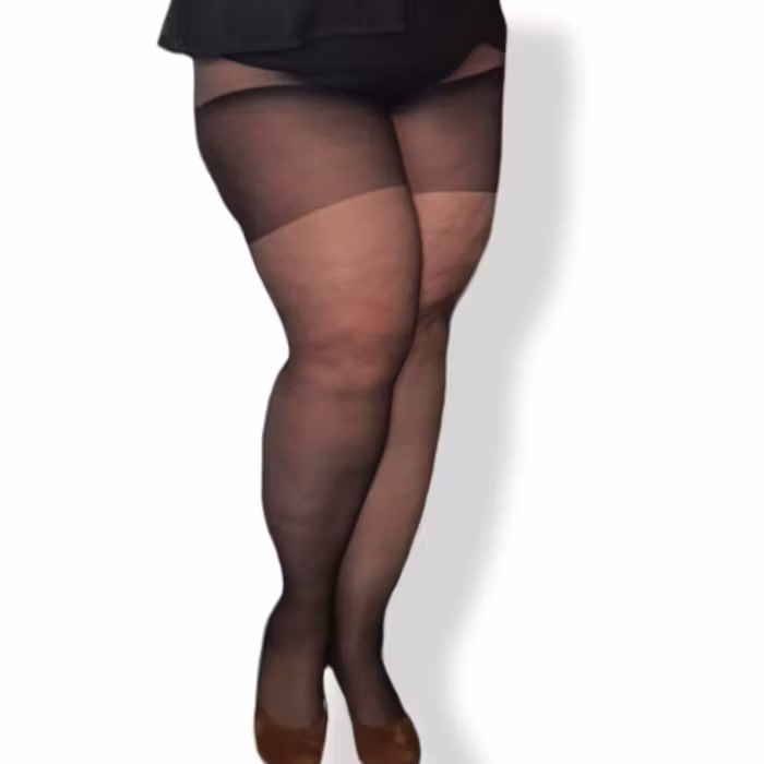 Madison svart strumpbyxa  20 den 4xl