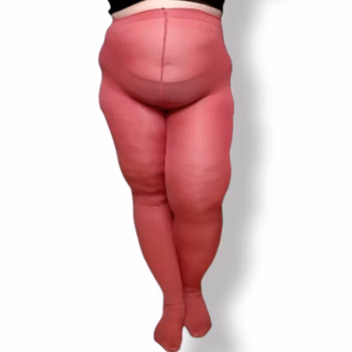 Strumpbyxa rosa blush 60 den Dublin 3 XL