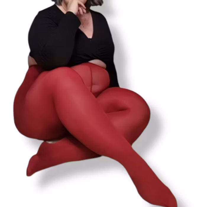 Strumpbyxa röd Carmine 60 den Dublin 1XL