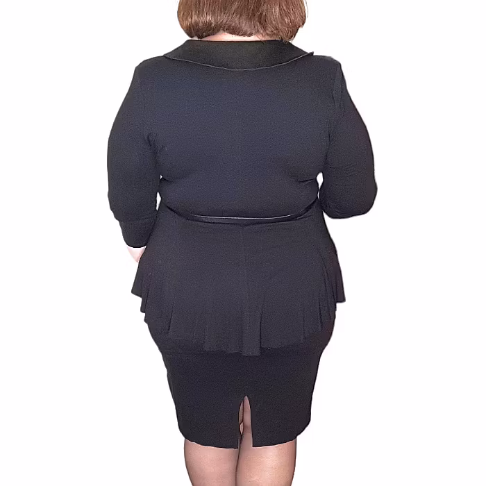 Klänning kostym svart