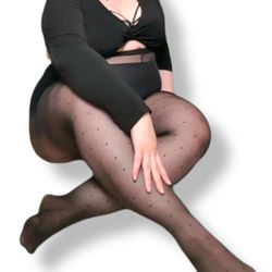Prickig strumpbyxa Richmond Plus size