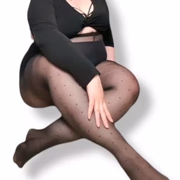 Prickig strumpbyxa Richmond Plus size