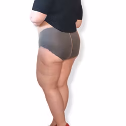 Satin 20 matt brun strumpbyxa