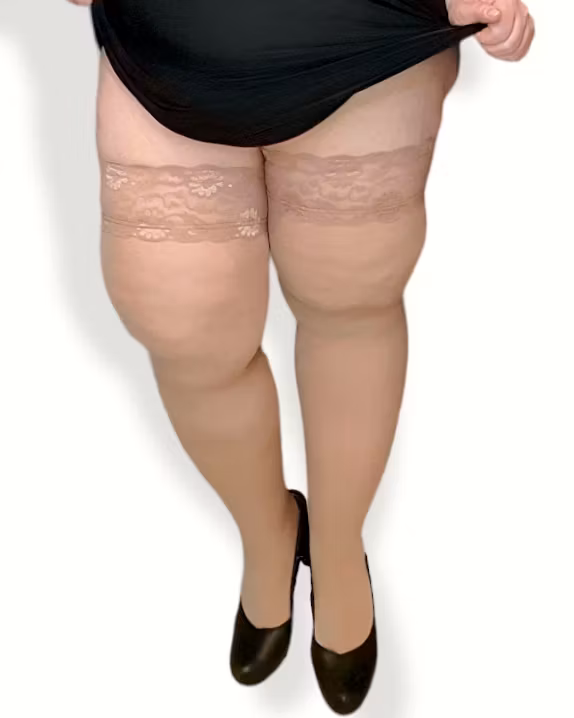 Micro 60 brun stay up med spets