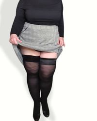 Helsinki Microfiber 60 svart stay up