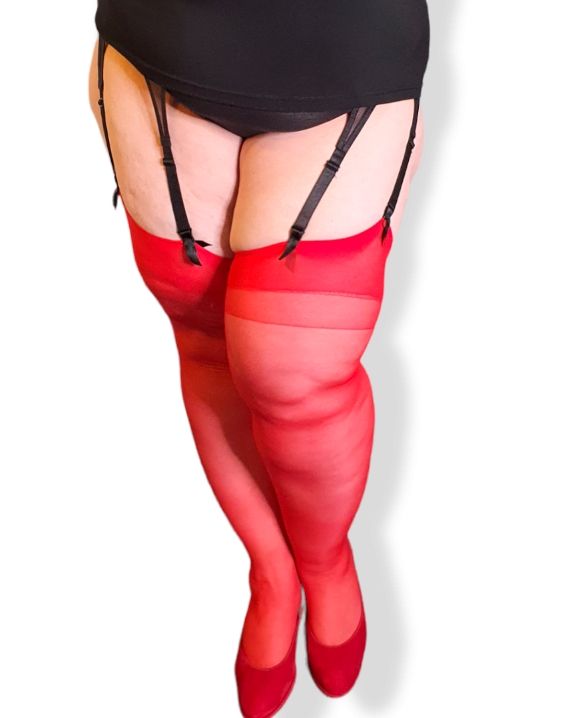 Perfect 20 röd stockings