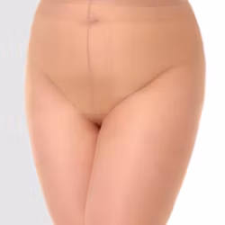 Open wear 20 Tband grenlös brun strumpbyxa