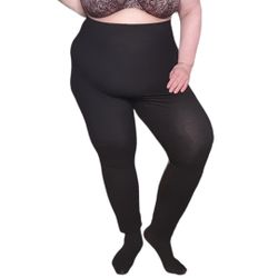 Leggings svart jersey