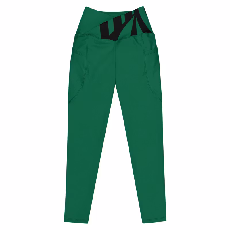 Leggings med fickor crossover band Limited edition