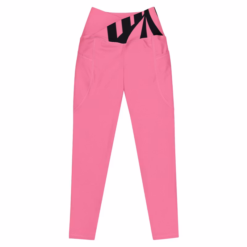 Leggings med fickor crossover band Limited edition