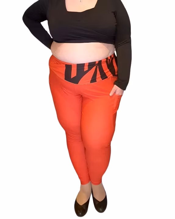 Leggings med fickor crossover band Limited edition