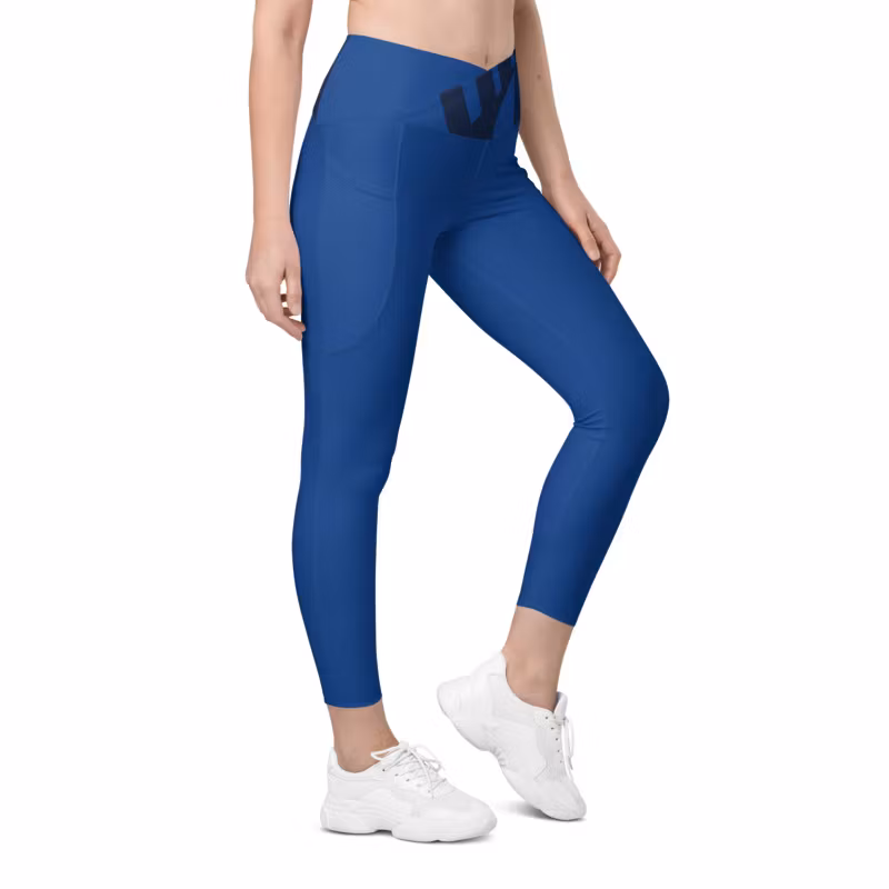 Leggings med fickor crossover band Limited edition