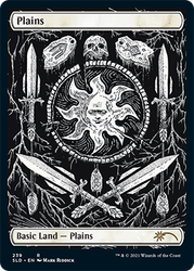 Magic the Gathering: Secret Lair Drop: The Unfathomable Crushing Brutality of Basic Lands (Foil)