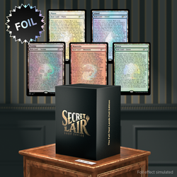 Magic the Gathering: Secret Lair Drop: The Full-Text Lands (Foil)