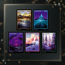 Magic the Gathering: Secret Lair: PixelSnowLands.jpg