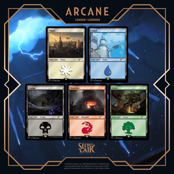 Magic the Gathering: Secret Lair x Arcane Lands