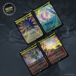 Magic the Gathering: Secret Lair: Showcase: Neon Dynasty (Neon Ink Foil)
