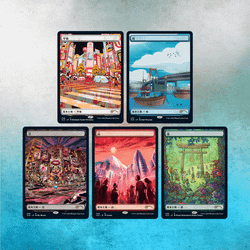 Magic the Gathering: Secret Lair: The Tokyo Lands (Non-foil))