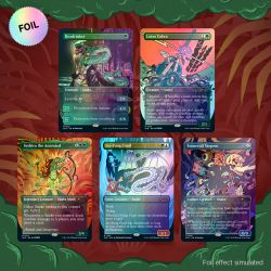 Magic The Gathering: Secret Lair Drop: Ssssssnakessssss (Foil)