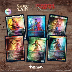 Magic the Gathering: Secret Lair x Dungeons & Dragons: Honor Among Thieves (Foil)