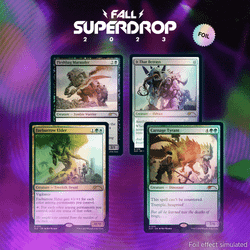 Magic The Gathering: Secret Lair: Artist Series: Kev Walker Foil edition
