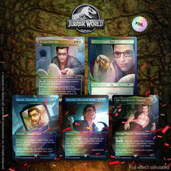Magic The Gathering: Secret Lair x Jurassic World: Dr. Ian Malcolm (Foil)